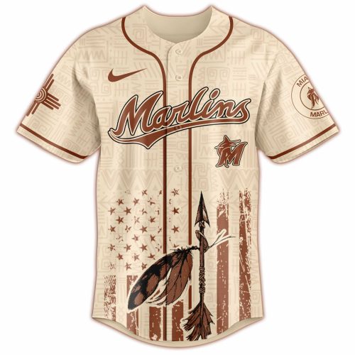 Miami Marlins MLB x Native American Heritage Month Jersey 2025