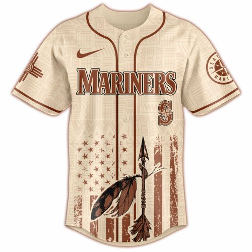 Seattle Mariners MLB x Native American Heritage Month Jersey 2025