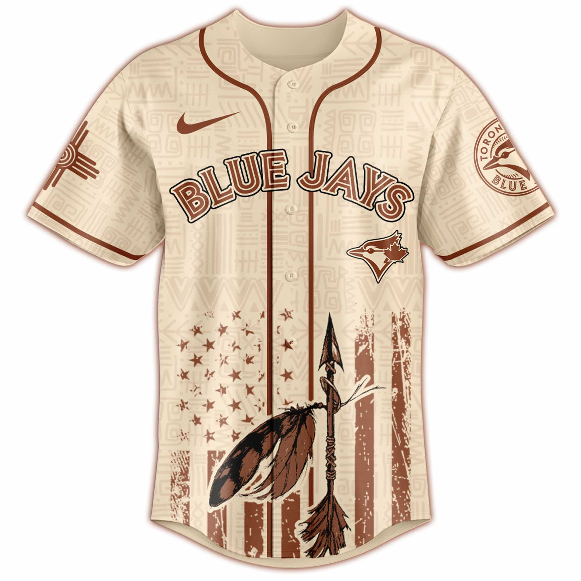 Toronto Blue Jays MLB x Native American Heritage Month Jersey 2025 Toronto Blue Jays MLB x Native American Heritage Month Jersey 2025