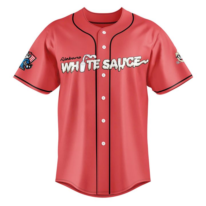 Rocket City Trash Pandas 2025 Alabama White Sauce Jersey Rocket City Trash Pandas 2025 Alabama White Sauce Jersey