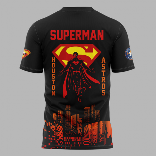 Houston Astros x Superman Night 2025 Special Tee