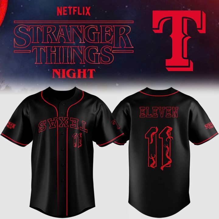 Rangers Stranger Things Night Limited Edition Jersey Rangers Stranger Things Night Limited Edition Jersey