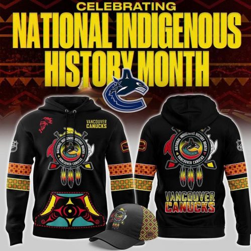 Vancouver Canucks 2025 National Indigenous History Month Graphic Hoodie