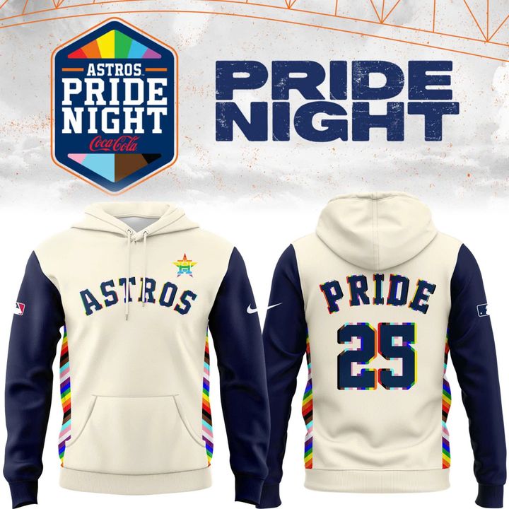 Houston Astros x Happy Pride Month 2025 Special Hoodie Houston Astros x Happy Pride Month 2025 Special Hoodie