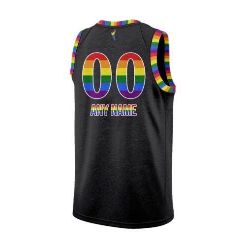 Las Vegas Aces Happy Pride Month Personalized Basketball Jersey