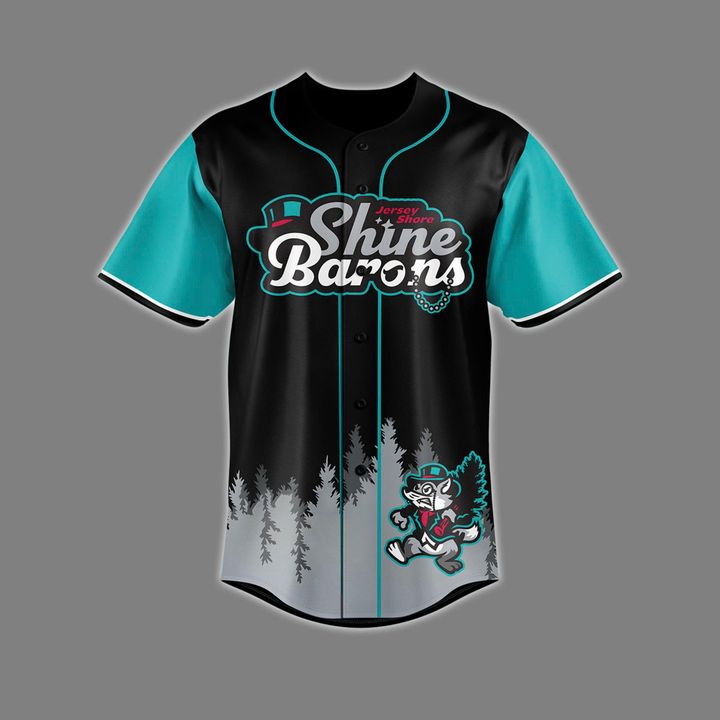 Jersey Shore BlueClaws x Shine Barons Night 2025 Personalized Baseball Jersey Jersey Shore BlueClaws x Shine Barons Night 2025 Personalized Baseball Jersey