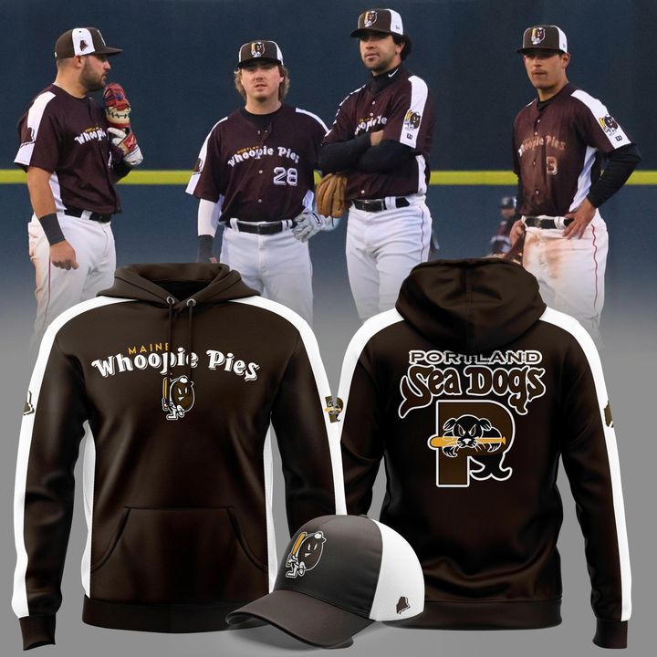 Portland Sea Dogs x Whoopie Pie Special New Hoodie Portland Sea Dogs x Whoopie Pie Special New Hoodie