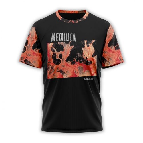 Metallica Album “Load” Vintage Tracklist T-Shirt 2025