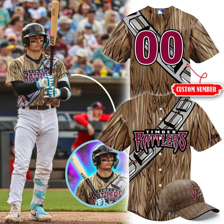 Wisconsin Timber Rattlers x Star Wars Night 2025 Custom Baseball Jersey Wisconsin Timber Rattlers x Star Wars Night 2025 Custom Baseball Jersey