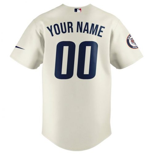 Detroit Tigers x Peanuts Personalized Baseball Jersey
