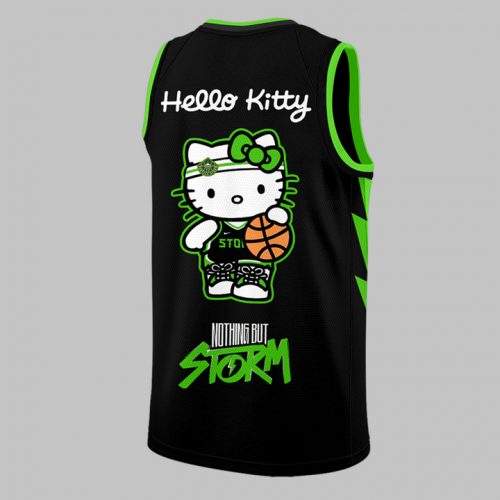 Seattle Storm x Hello Kitty Night 2025 Special Basketball Jersey