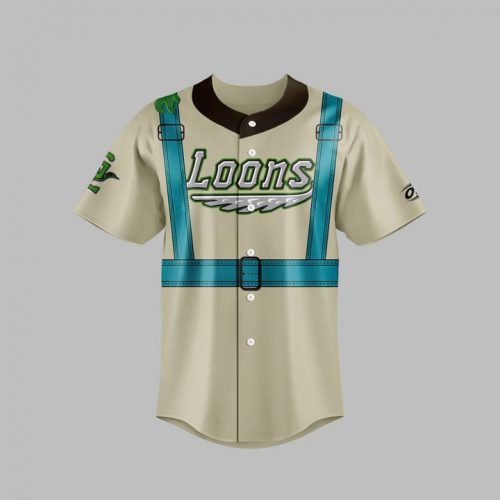 Great Lakes Loons Game Worn Star Wars Baseball Jersey