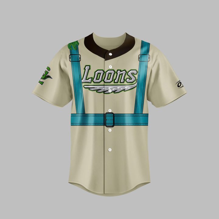 Great Lakes Loons Game Worn Star Wars Baseball Jersey Great Lakes Loons Game Worn Star Wars Baseball Jersey