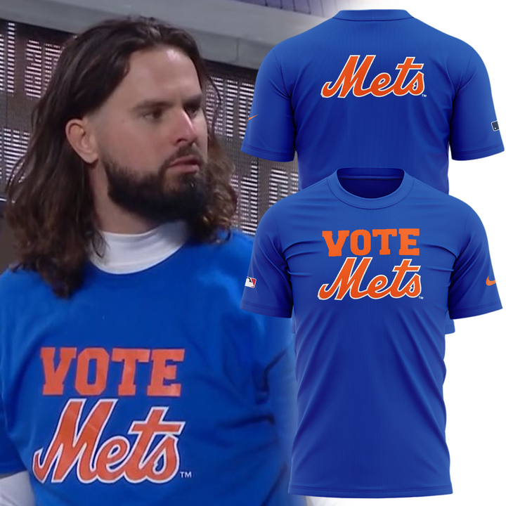 New York Mets "Vote Mets" Special Edition T-shirt New York Mets "Vote Mets" Special Edition T-shirt