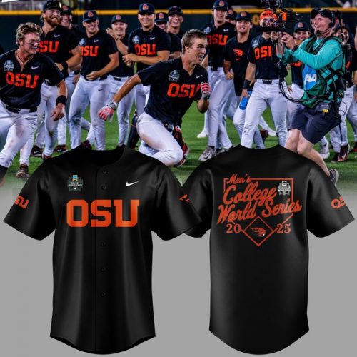 Oregon State Beavers Baseball Men’s College World Series 2025 Baseball Jersey