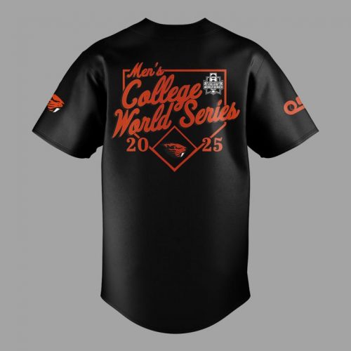 Oregon State Beavers Baseball Men’s College World Series 2025 Baseball Jersey