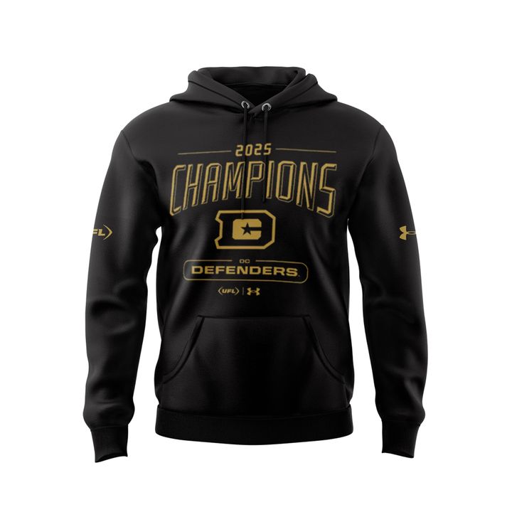 DC Defenders 2025 UFL Champions Limited Edition Hoodie Set DC Defenders 2025 UFL Champions Limited Edition Hoodie Set