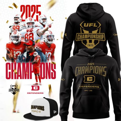 DC Defenders 2025 UFL Champions Limited Edition Hoodie Set