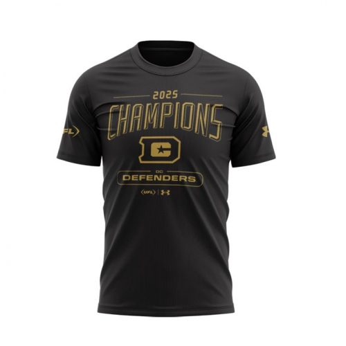 DC Defenders 2025 UFL Champions Limited Edition Shirt