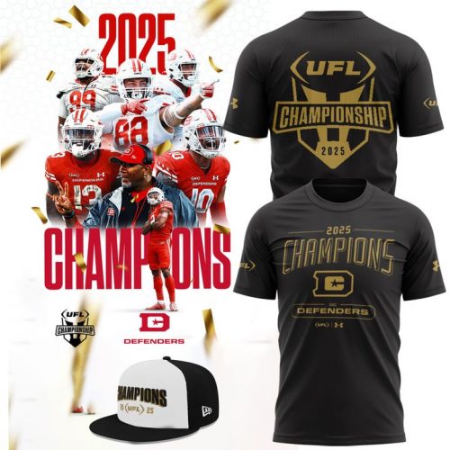 DC Defenders 2025 UFL Champions Limited Edition Shirt