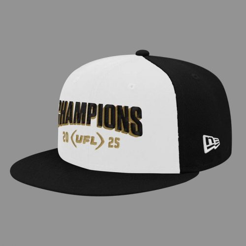 DC Defenders 2025 United Football League Champions Black Football Jersey
