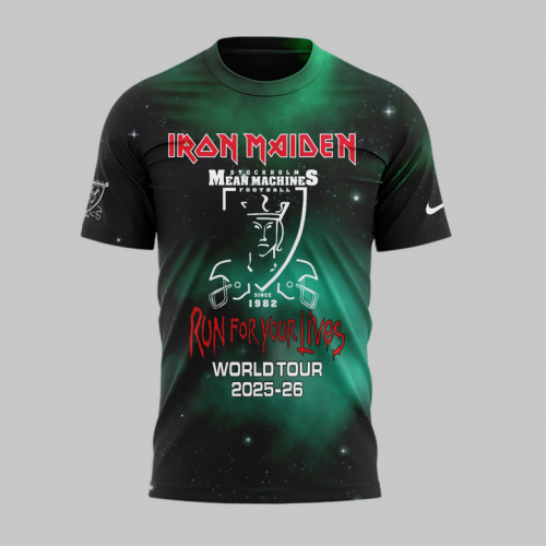 Iron Maiden Run For Your Lives World Tour 2025 Premium Shirt