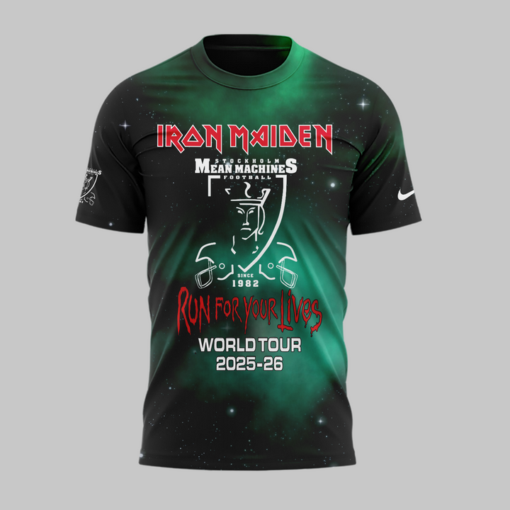 Iron Maiden Run For Your Lives World Tour 2025 Premium Shirt Iron Maiden Run For Your Lives World Tour 2025 Premium Shirt