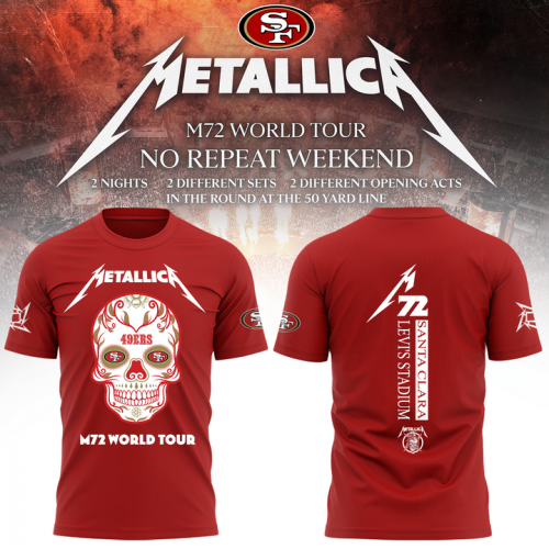San Francisco 49ers x M72 World Tour Santa Clara Special Red Tee