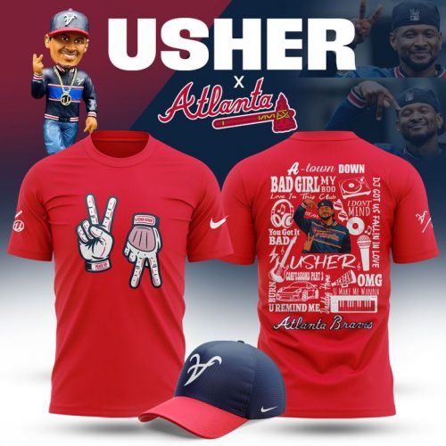 Atlanta Braves x Usher Night 2025 T-shirt