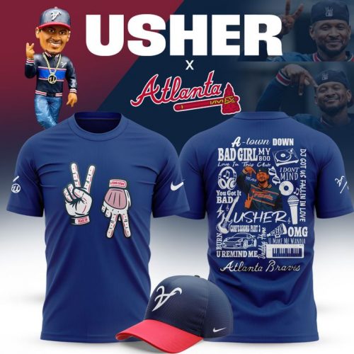 Atlanta Braves x Usher Night 2025 T-shirt