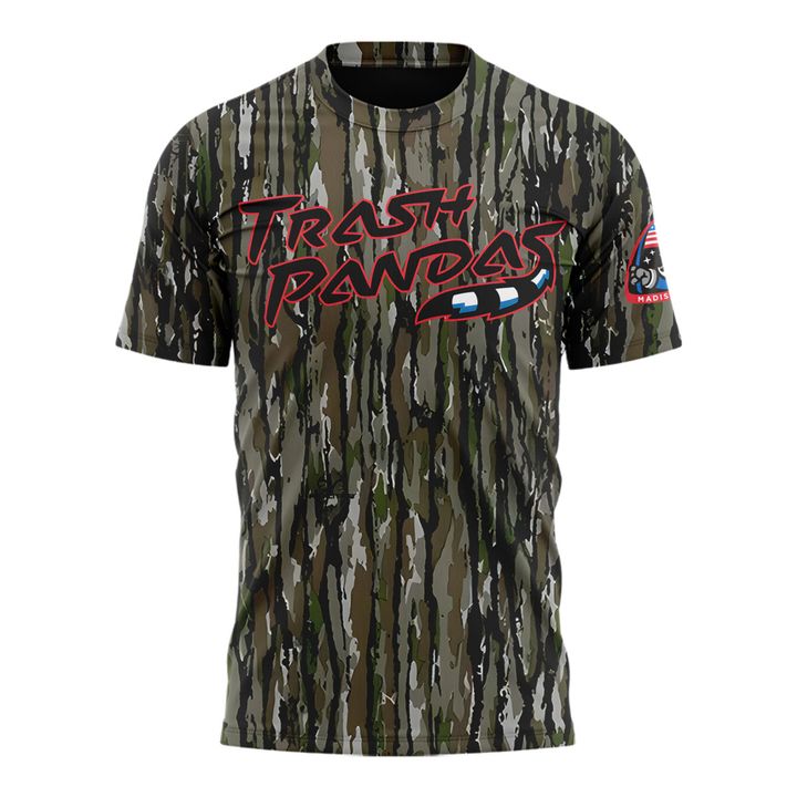 Rocket City Trash Pandas Camouflage Uniform 2025 Shirt Rocket City Trash Pandas Camouflage Uniform 2025 Shirt