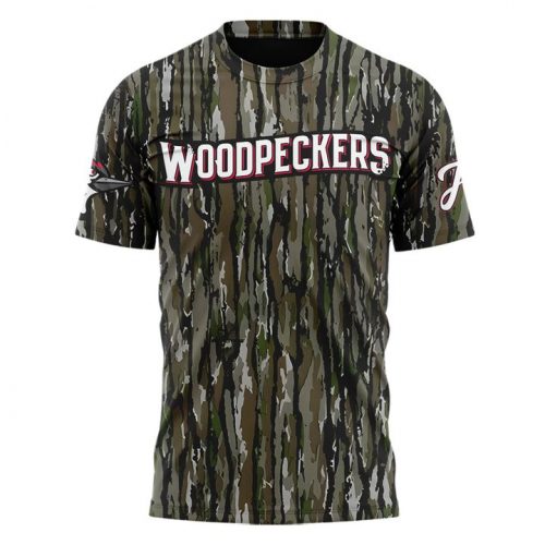Fayetteville Woodpeckers Camouflage Uniform Shirt