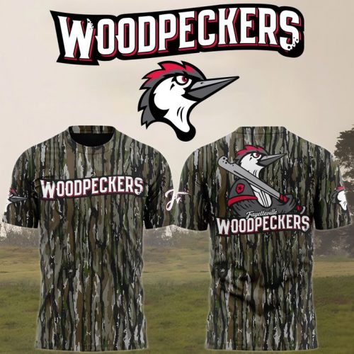 Fayetteville Woodpeckers Camouflage Uniform Shirt