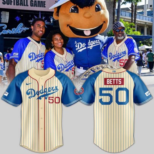 Los Angeles Dodgers Black Heritage Night Special Stripes Baseball Jersey