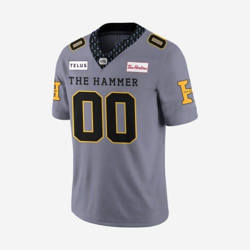 Hamilton Tiger-Cats Special New Grey Football Jersey