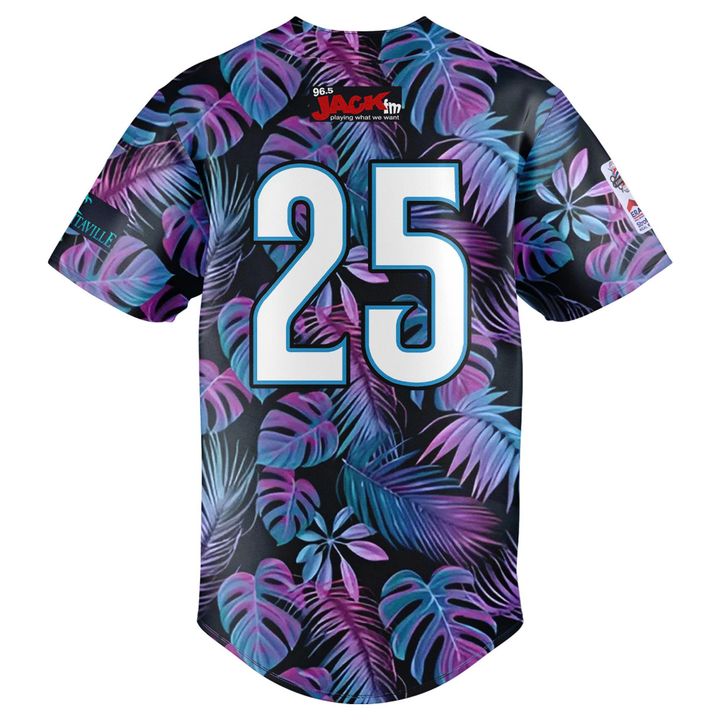 Fayetteville Woodpeckers x 2025 Margaritaville Night Special Baseball Jersey Fayetteville Woodpeckers x 2025 Margaritaville Night Special Baseball Jersey