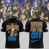 Oklahoma City Thunder NBA Champions 2025 Blue Tee
