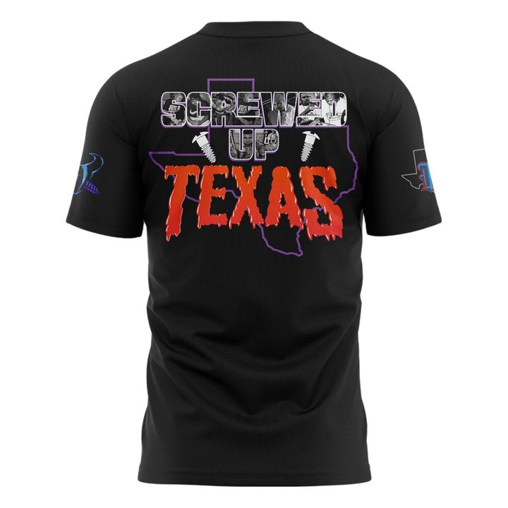Houston Texans H-Town x DJ Screw "Screw Up Texas" Special Tee Houston Texans H-Town x DJ Screw "Screw Up Texas" Special Tee