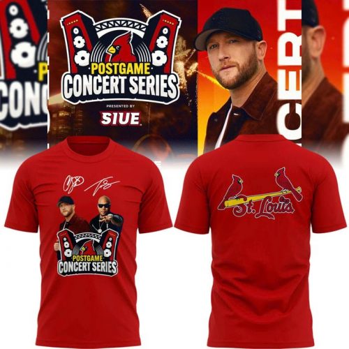 St. Louis Cardinals Postgame Concert Special Red Tee
