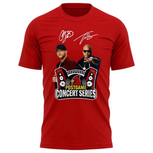 St. Louis Cardinals Postgame Concert Special Red Tee