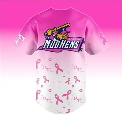 Toledo Mud Hens 2025 Pink in the Park Custom Jersey