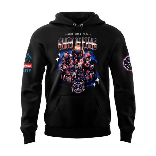 Paris Basketball 2025 Champions de France Special Hoodie
