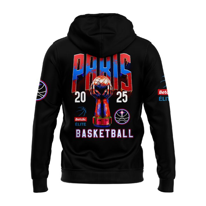 Paris Basketball 2025 Champions de France Special Hoodie Paris Basketball 2025 Champions de France Special Hoodie
