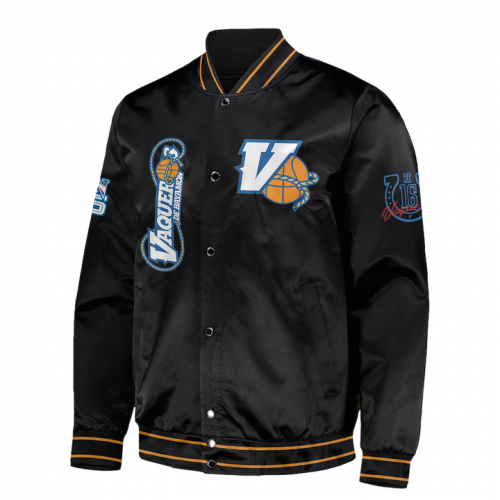 Vaqueros de Bayamon BSN 2025 Special Edition Black Bomber Jacket