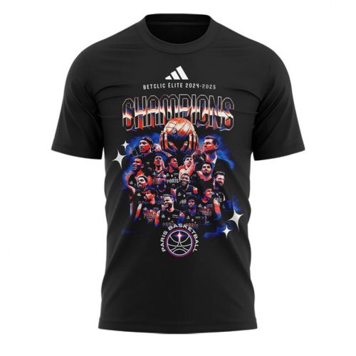 Paris Basketball 2025 Champions de France Special Tee