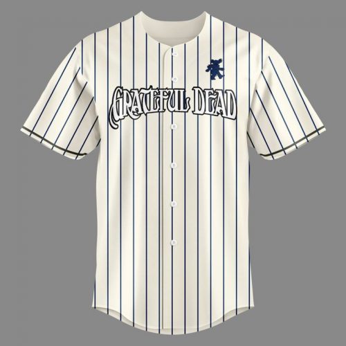 Chicago White Sox x Grateful Dead Tribute Night Stripes Baseball Jersey