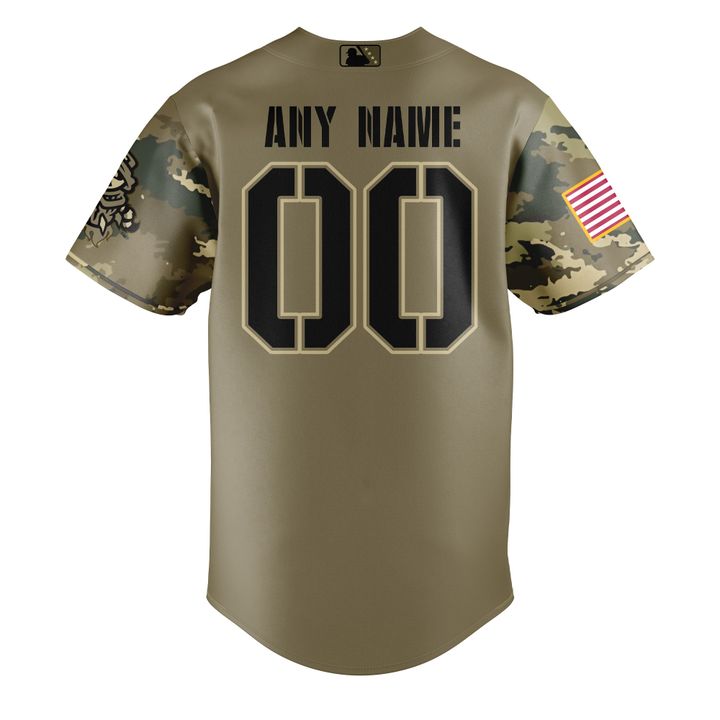 City Trash Pandas Military Appreciation Night 2025 Camo Baseball Jersey City Trash Pandas Military Appreciation Night 2025 Camo Baseball Jersey