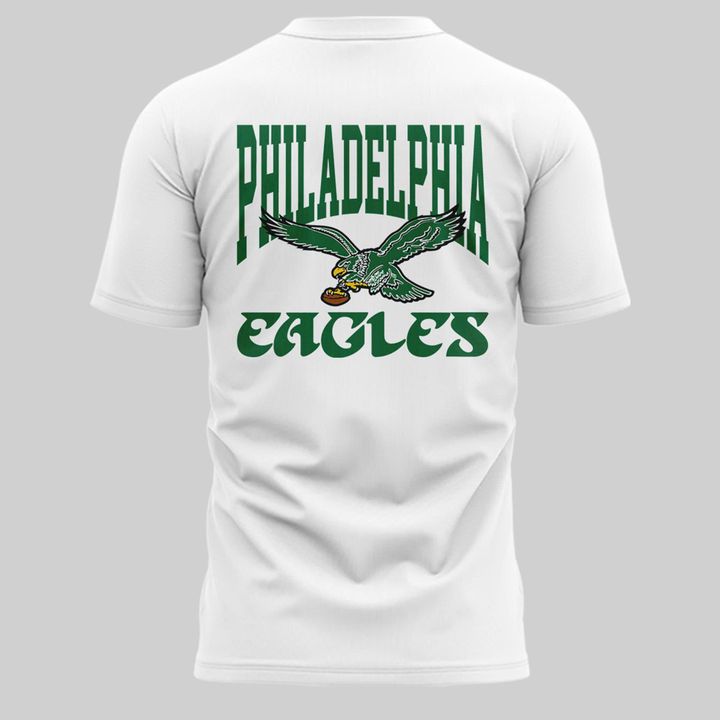 Philadelphia Eagles Shore Birds Special White Tee Philadelphia Eagles Shore Birds Special White Tee