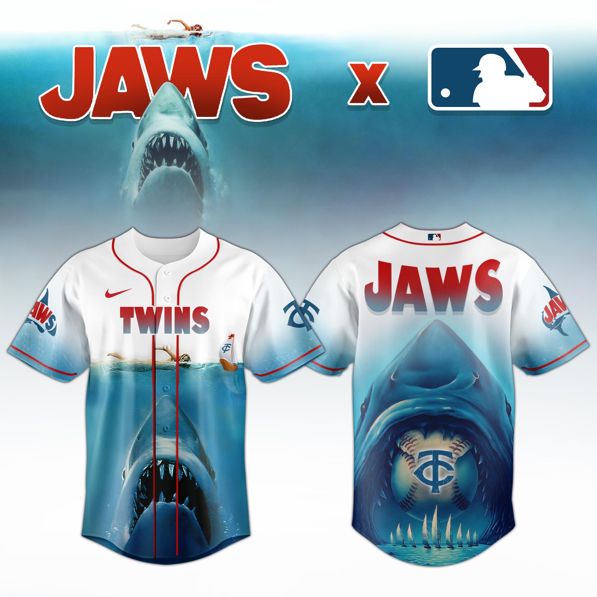 Minnesota Twins x JAWS 50th Anniversary Jersey 2025 Minnesota Twins x JAWS 50th Anniversary Jersey 2025