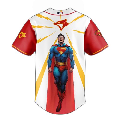 Toronto Blue Jays x Superman Man of Steel Special Baseball Jersey